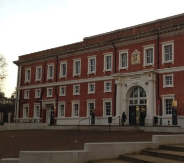 Entrance to Goldsmiths in 2014.